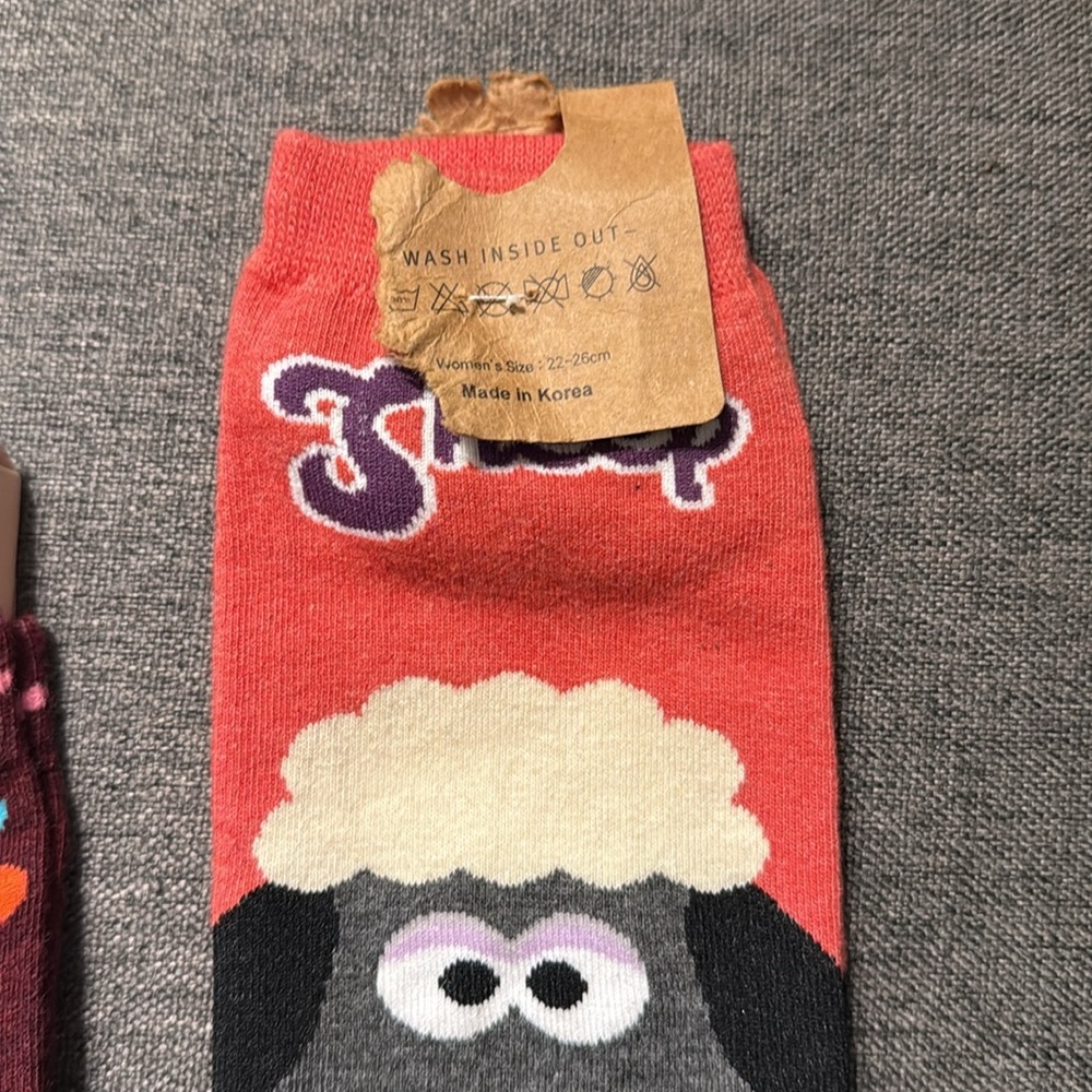 Assorted 5 pack Fun Patterned Socks Set - Picture 7 of 10